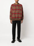 Undercover plaid-check sweatshirt