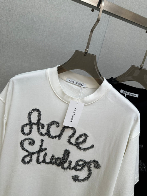 Acne Studios Men's Short‑Sleeve Crew‑Neck T‑Shirt