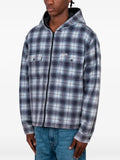 Stüssy checkered zip-up jacket
