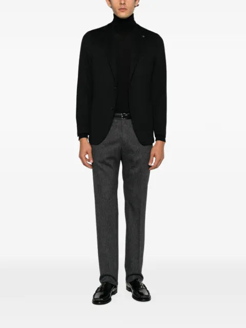 Tagliatore notch-lapel blazer