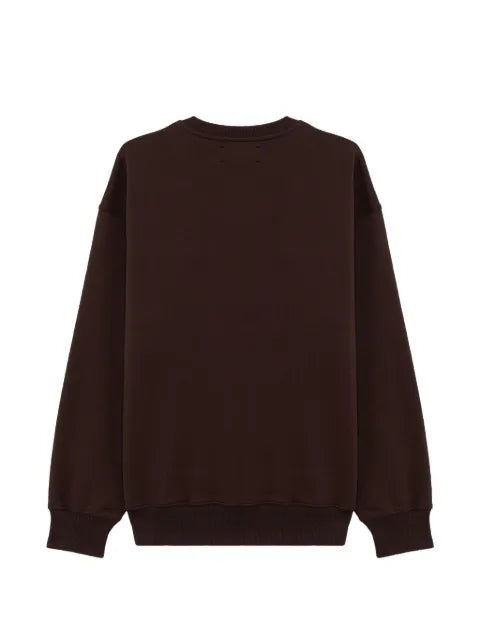 D.A.T.E. logo-patch sweater